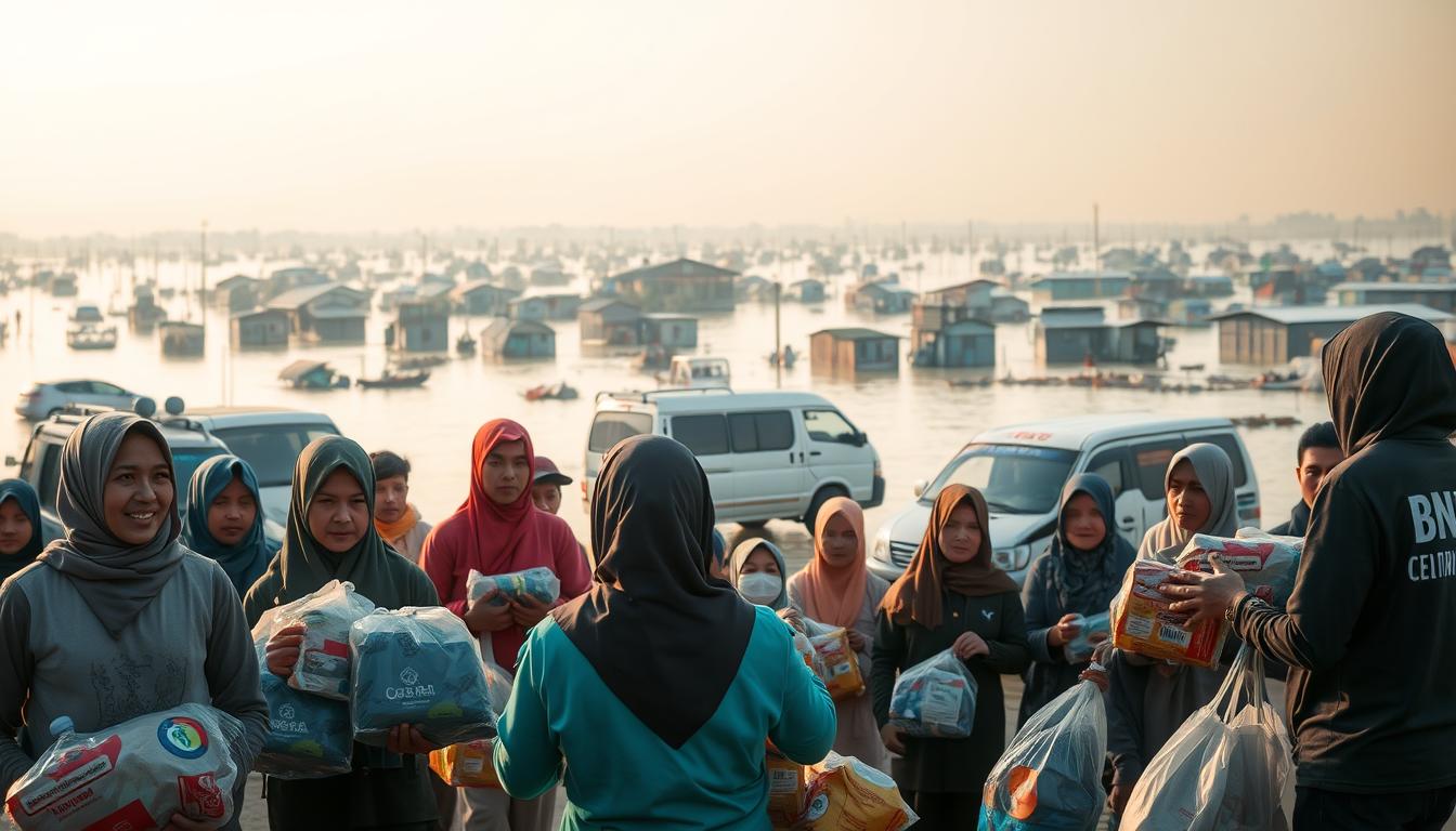 BNPB distribusikan bantuan ke korban banjir Aceh