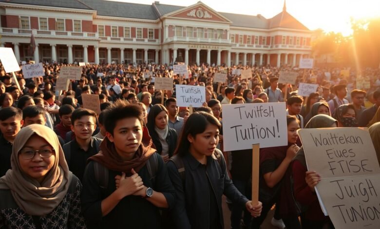 Mahasiswa UGM Demo Protes Biaya Kuliah: UKT Dinilai Terlalu Berat